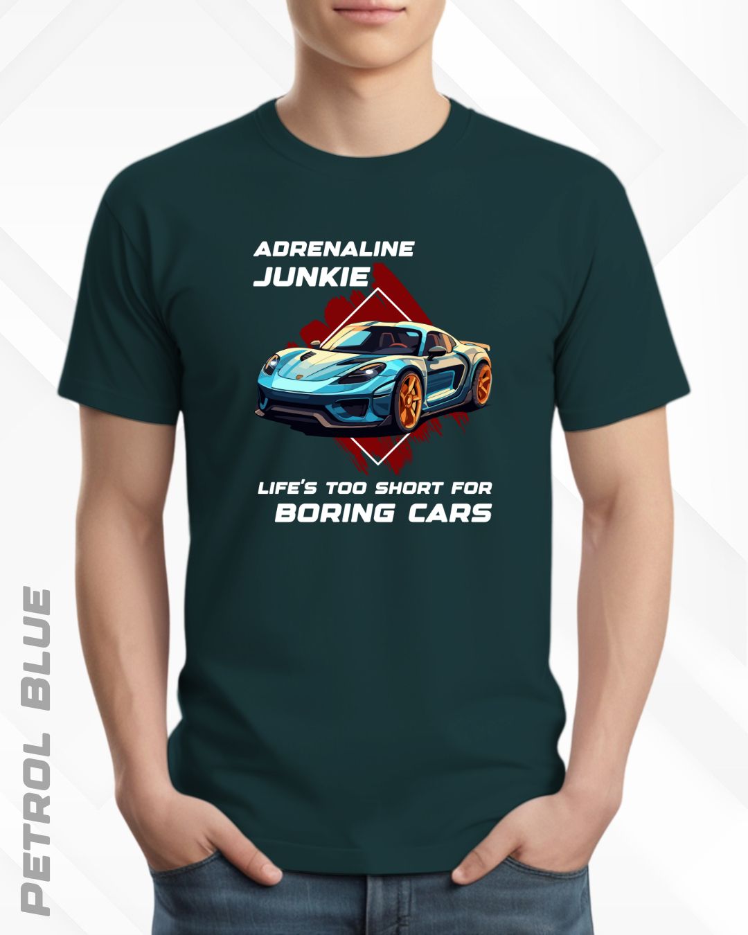 ADRENALINE JUNKIE TEE - DARKER SHADES