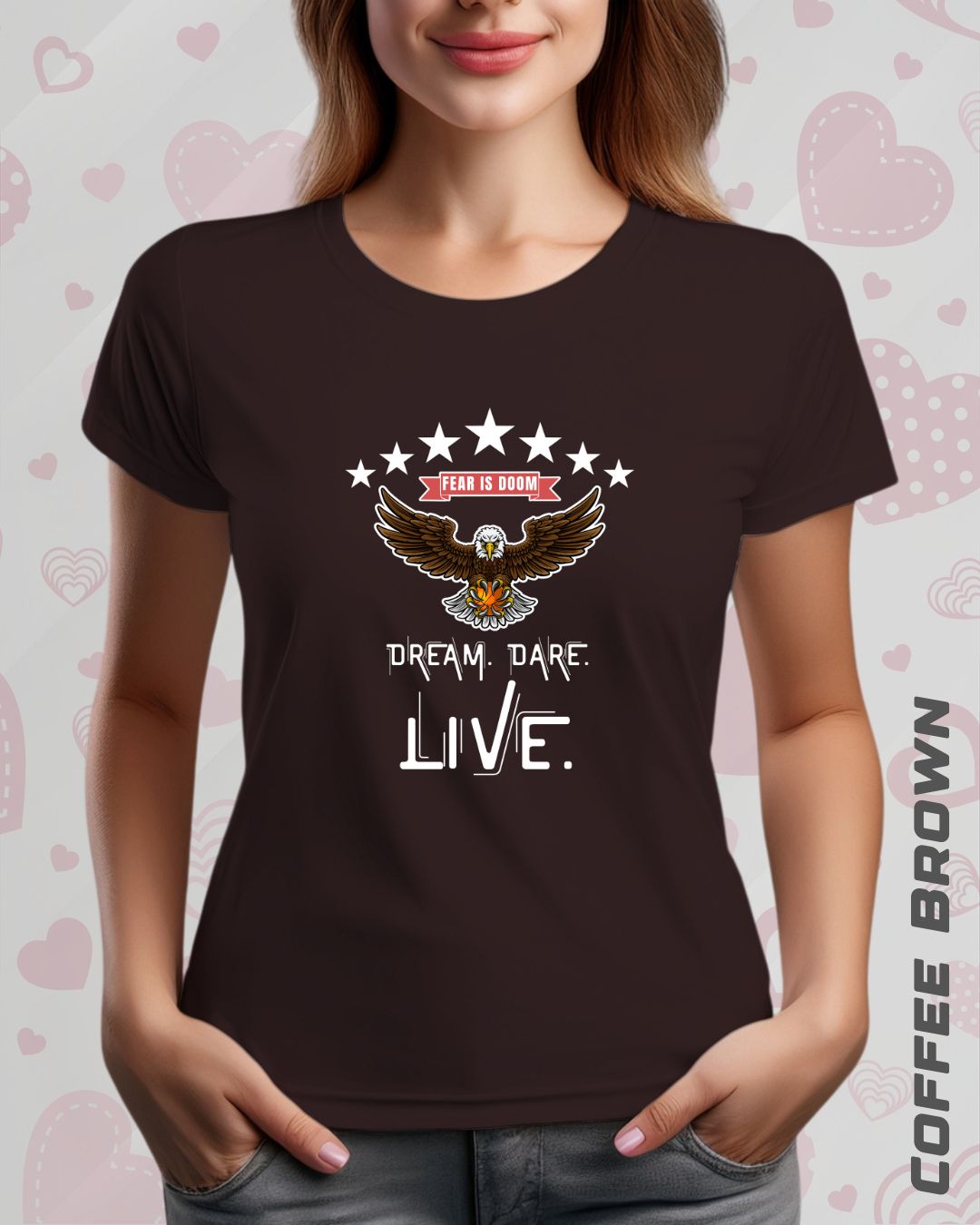 DREAM DARE LIVE TEE - DARKER SHADES