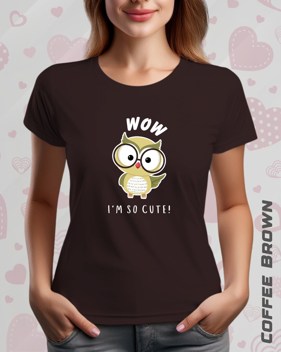 I'M SO CUTE TEE - DARKER SHADES