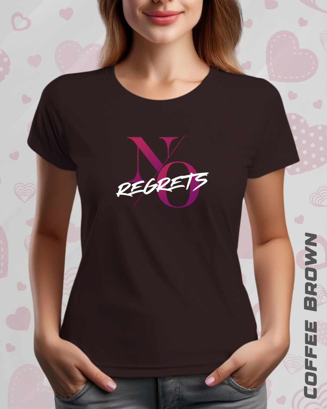 NO REGRETS TEE - DARKER SHADES