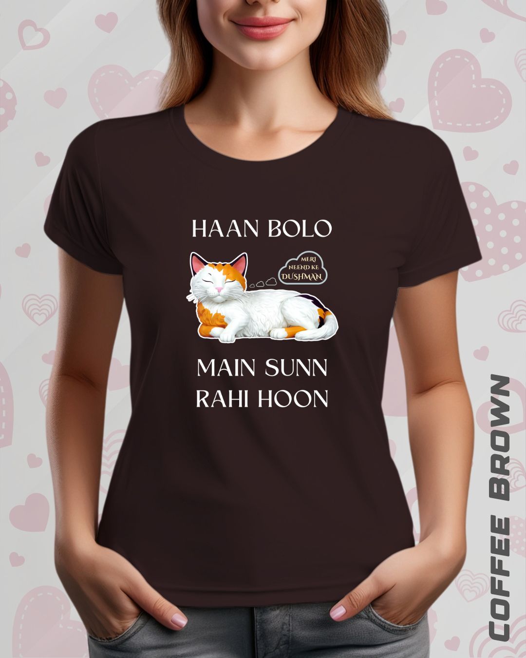 SLEEPY HEAD GIRL TEE - DARKER SHADES