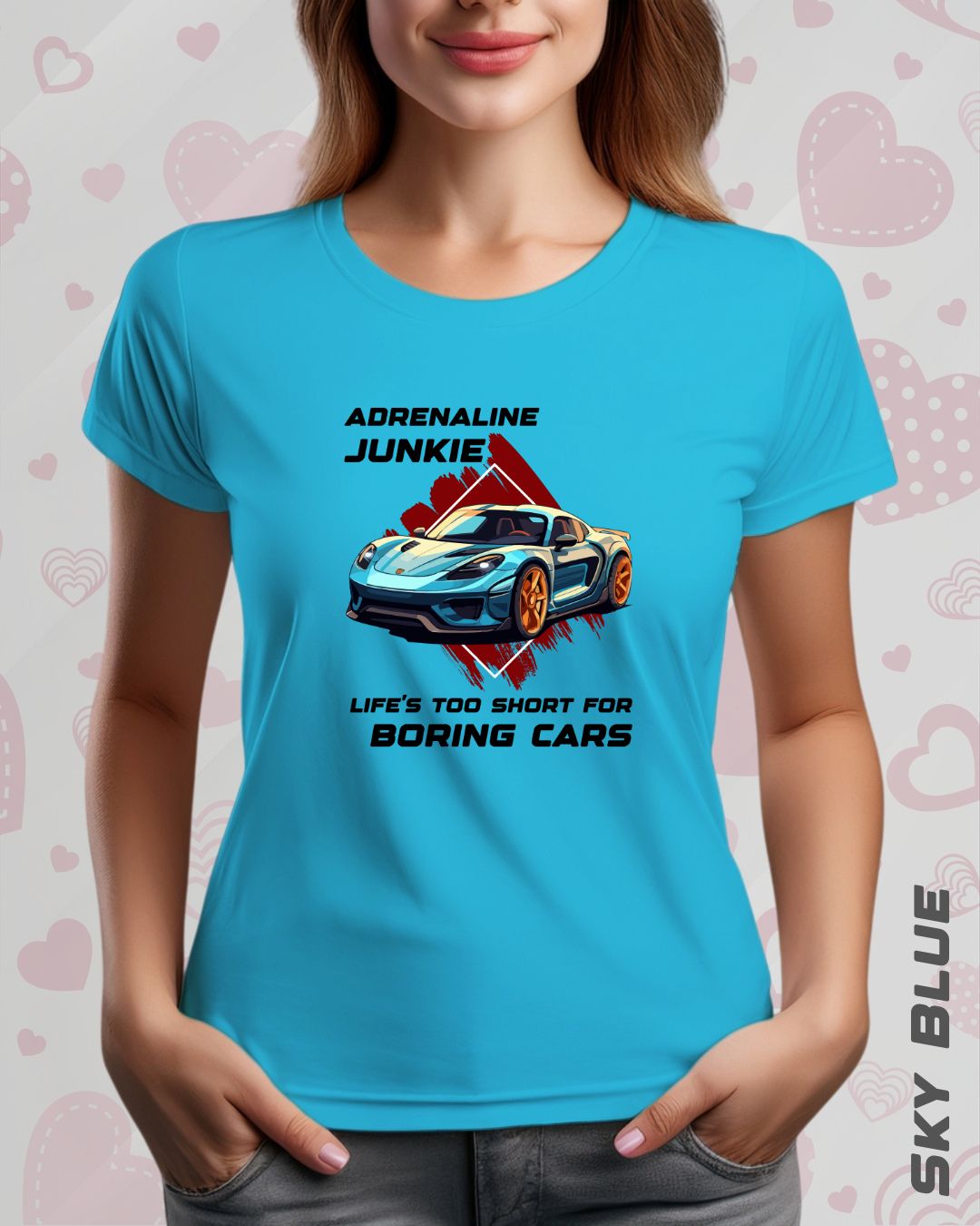 ADRENALINE JUNKIE TEE - LIGHTER SHADES