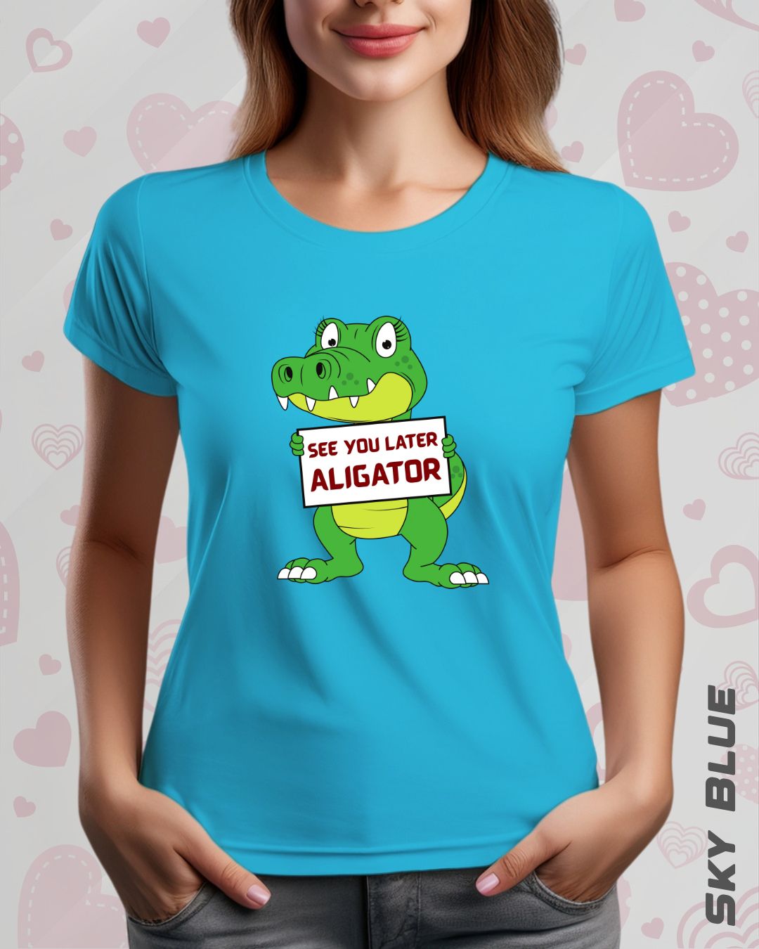 ALIGATOR TEE - LIGHTER SHADES