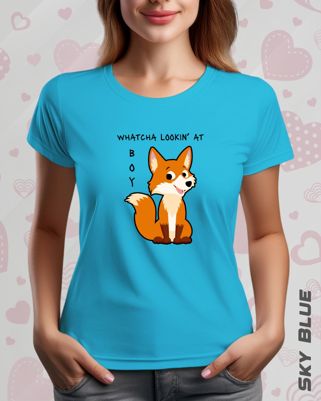 FOXY GLARE TEE - LIGHTER SHADES