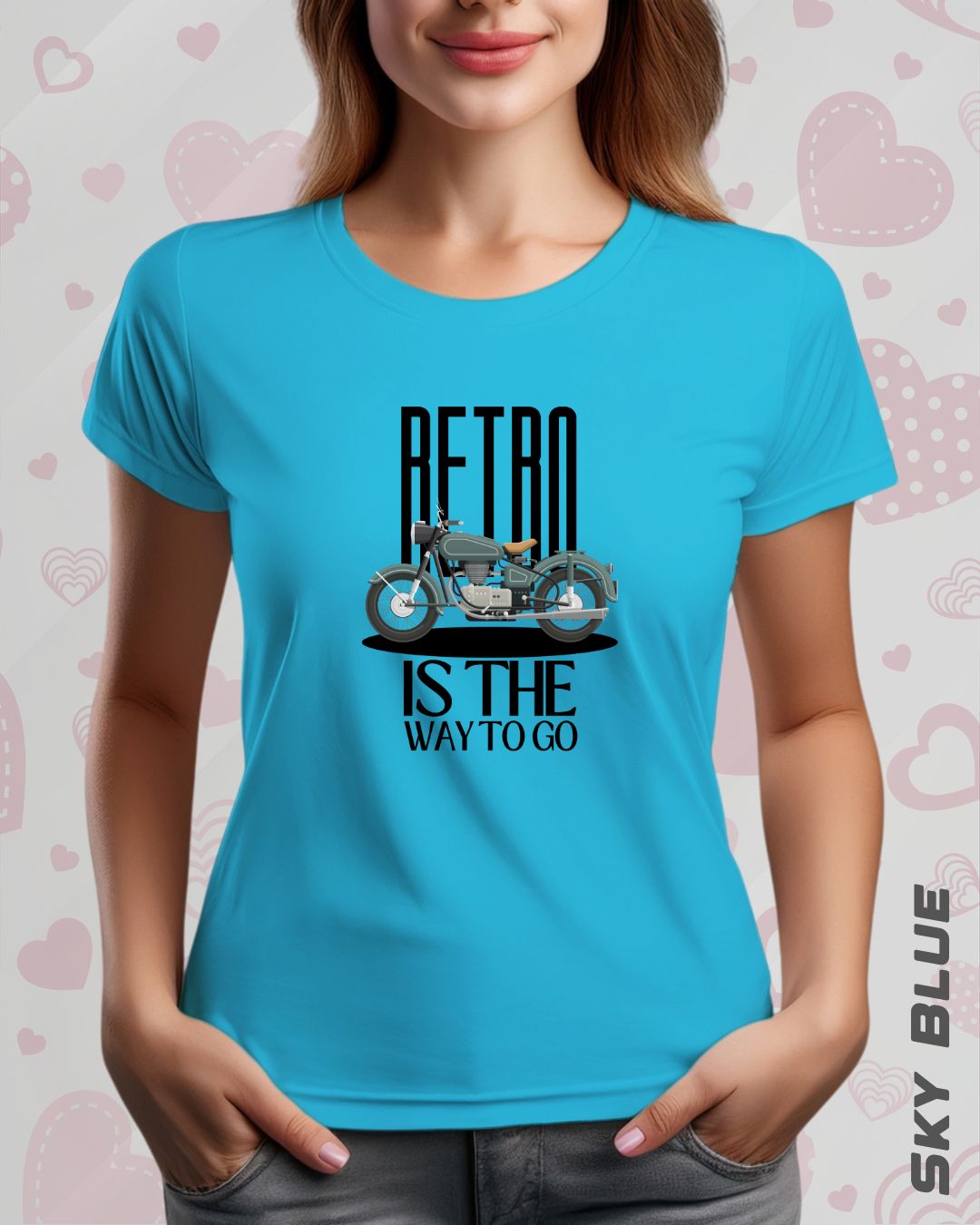 GO RETRO TEE - LIGHTER SHADES