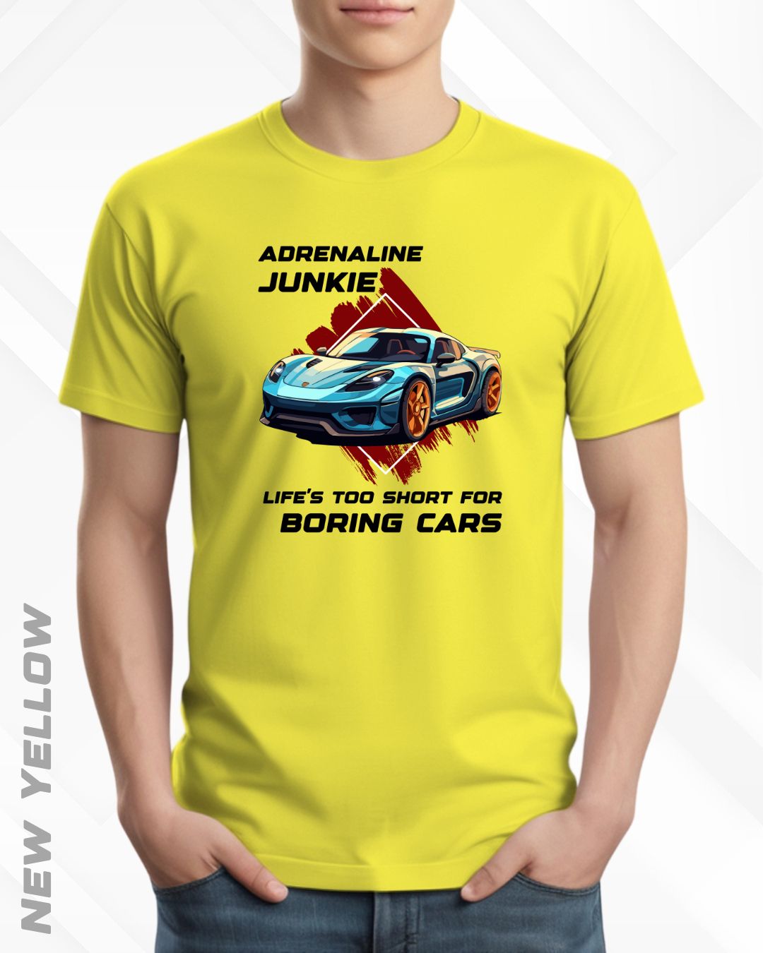 ADRENALINE JUNKIE TEE - LIGHTER SHADES