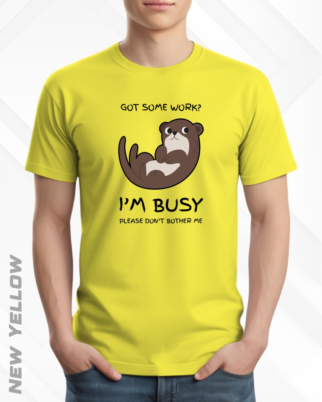 I'M BUSY TEE - LIGHTER SHADES