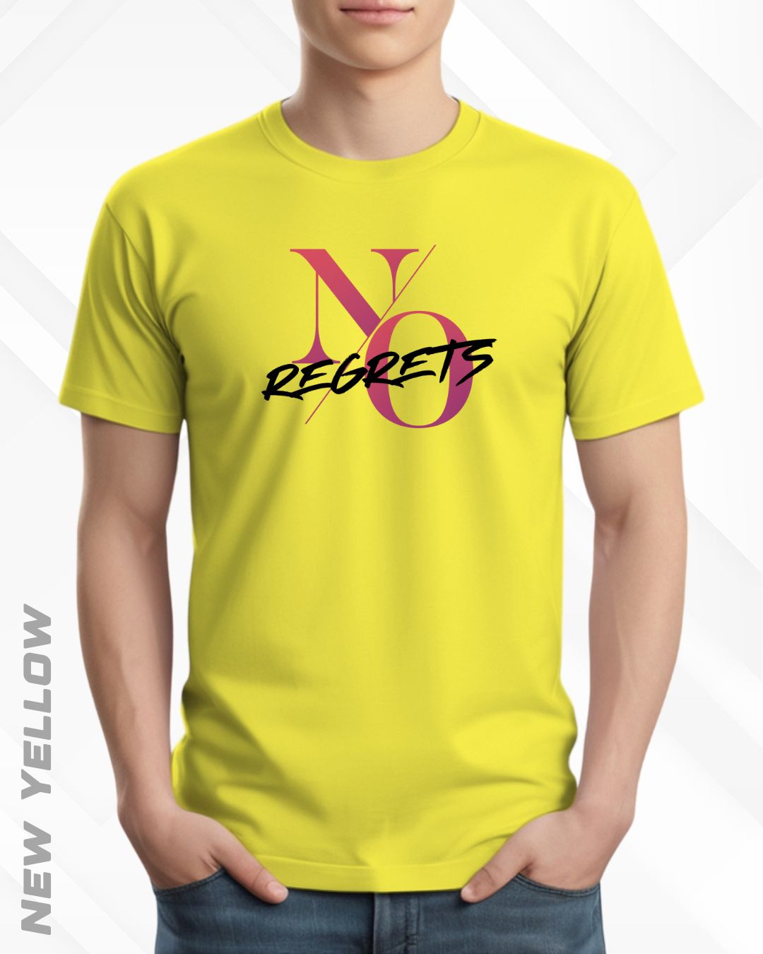 NO REGRETS TEE - LIGHTER SHADES