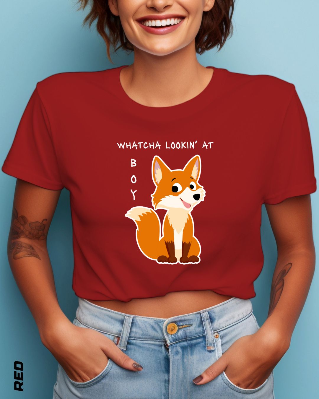 FOXY GLARE CROP TOP - DARKER SHADES