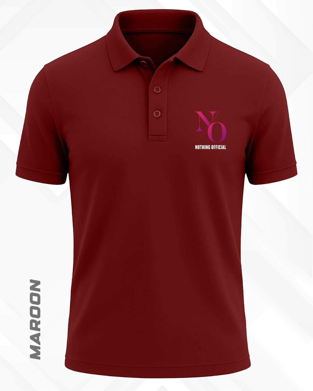 NOTHING OFFICIAL POLO T-SHIRT - DARKER SHADES