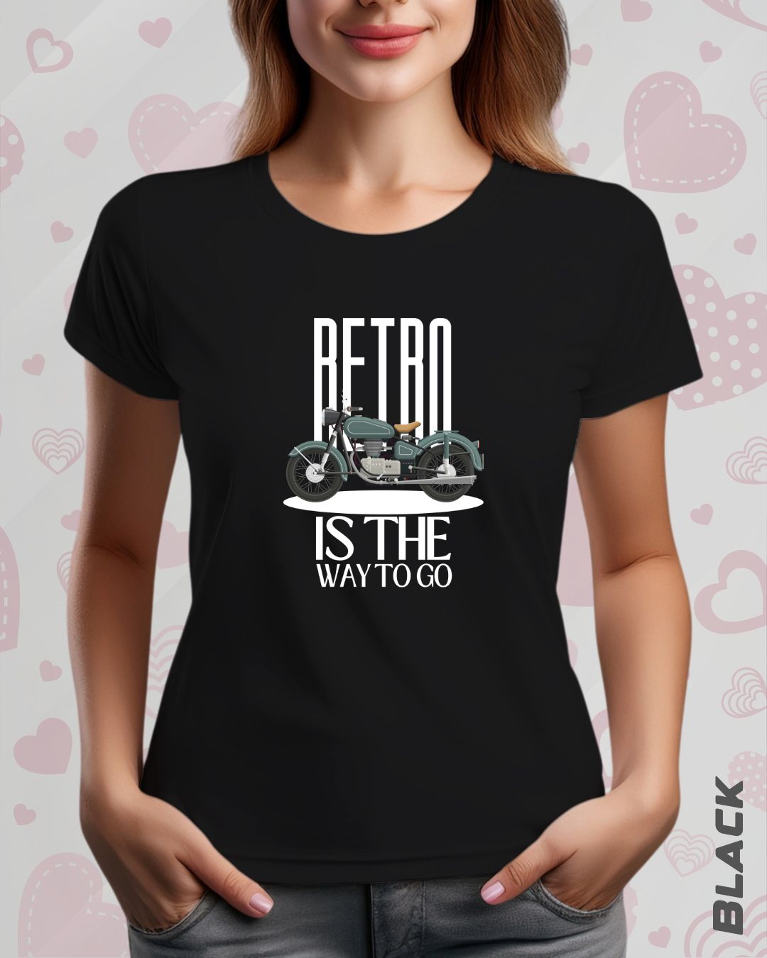 GO RETRO TEE - DARKER SHADES