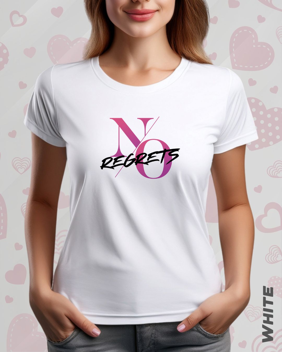 NO REGRETS TEE - LIGHTER SHADES