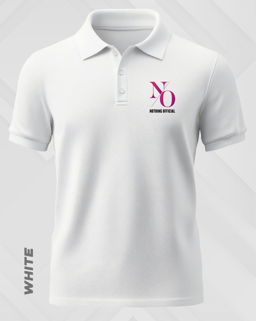 NOTHING OFFICIAL POLO T-SHIRT - LIGHTER SHADES
