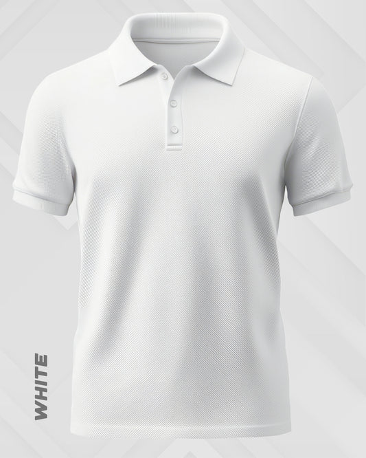 PLAIN POLO T-SHIRTS