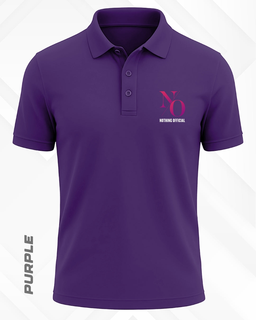 NOTHING OFFICIAL POLO T-SHIRT - DARKER SHADES