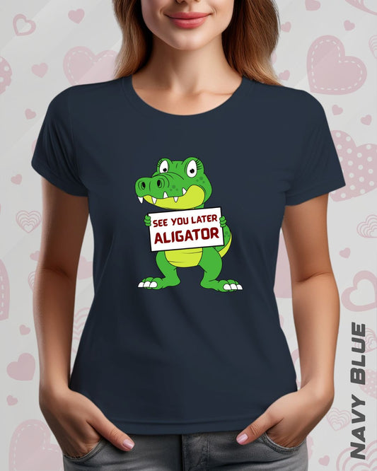 ALIGATOR TEE - DARKER SHADES