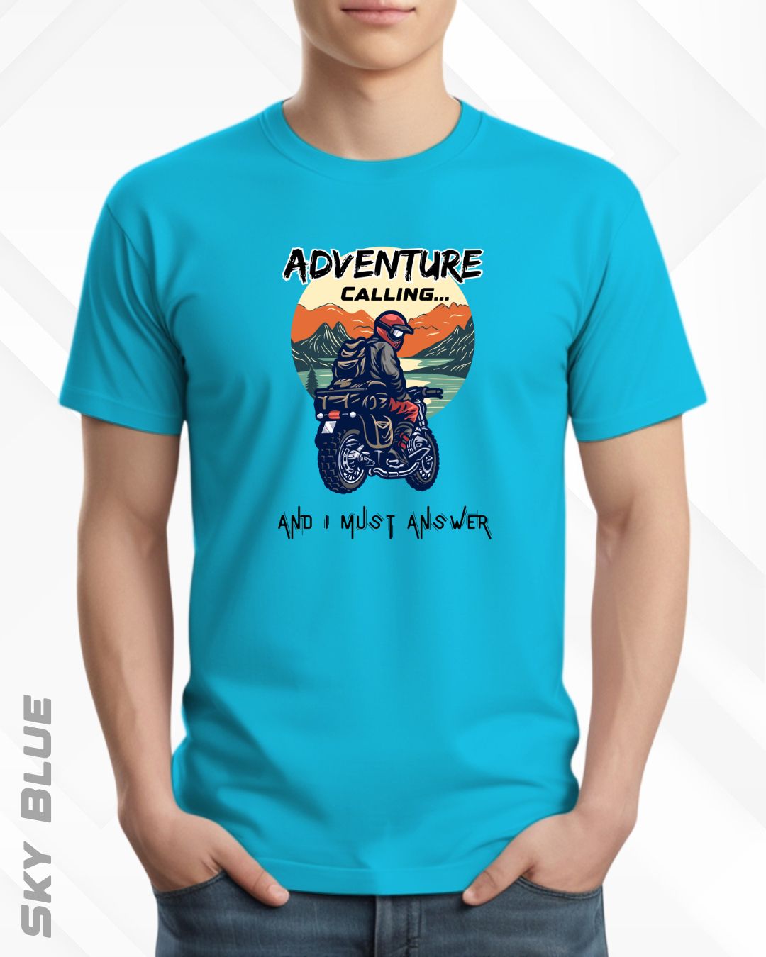 ADVENTURE CALLING TEE - LIGHTER SHADES