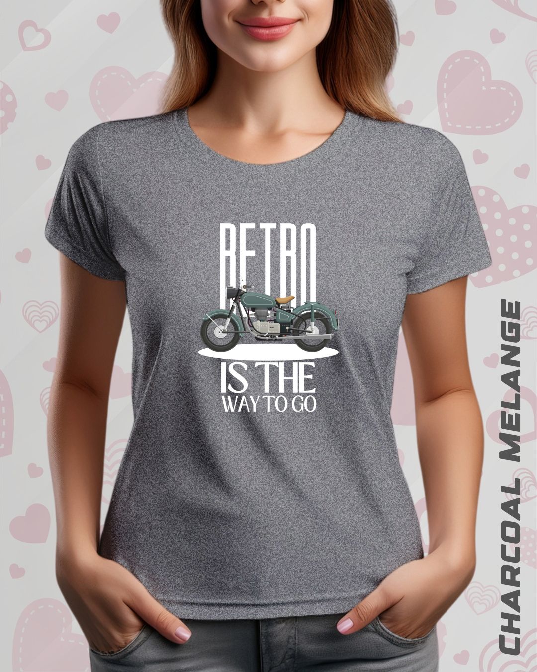 GO RETRO TEE - DARKER SHADES