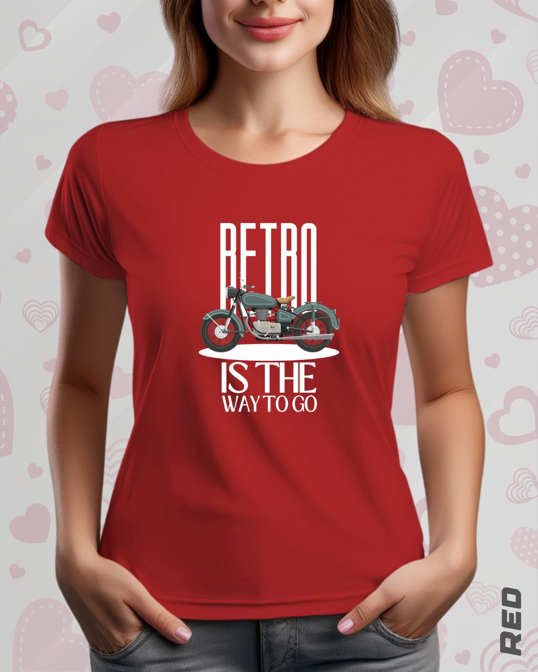 GO RETRO TEE - DARKER SHADES