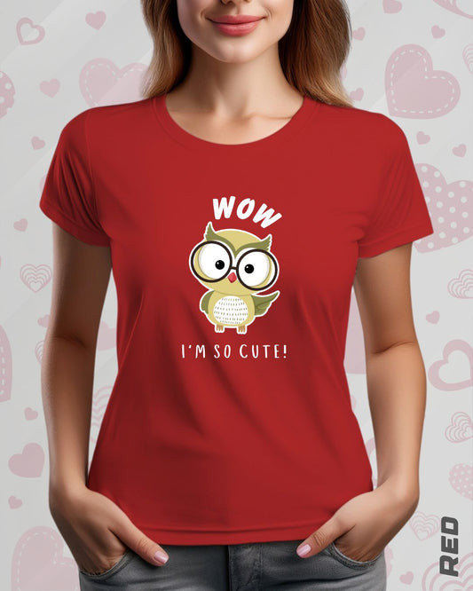 I'M SO CUTE TEE - DARKER SHADES