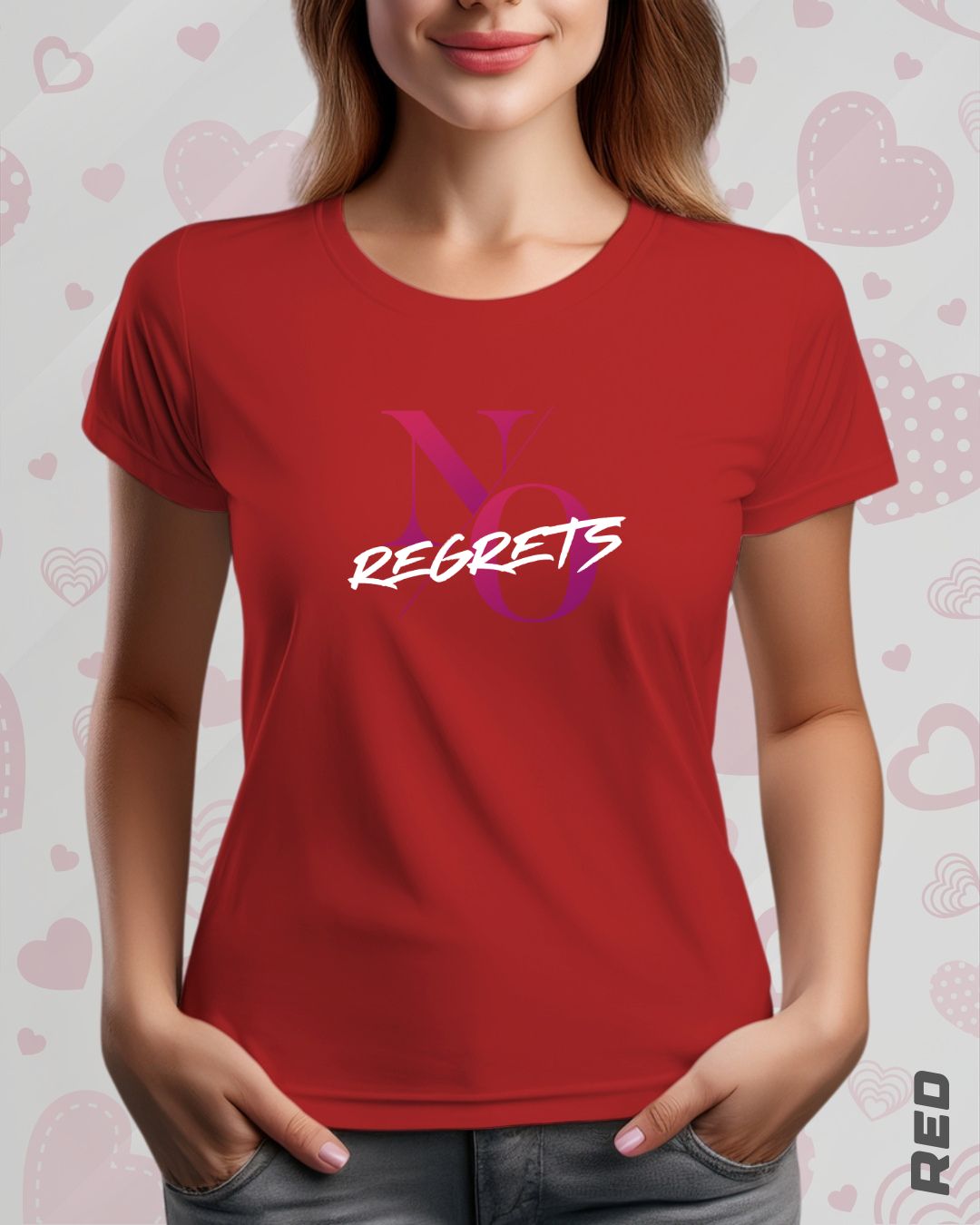 NO REGRETS TEE - DARKER SHADES