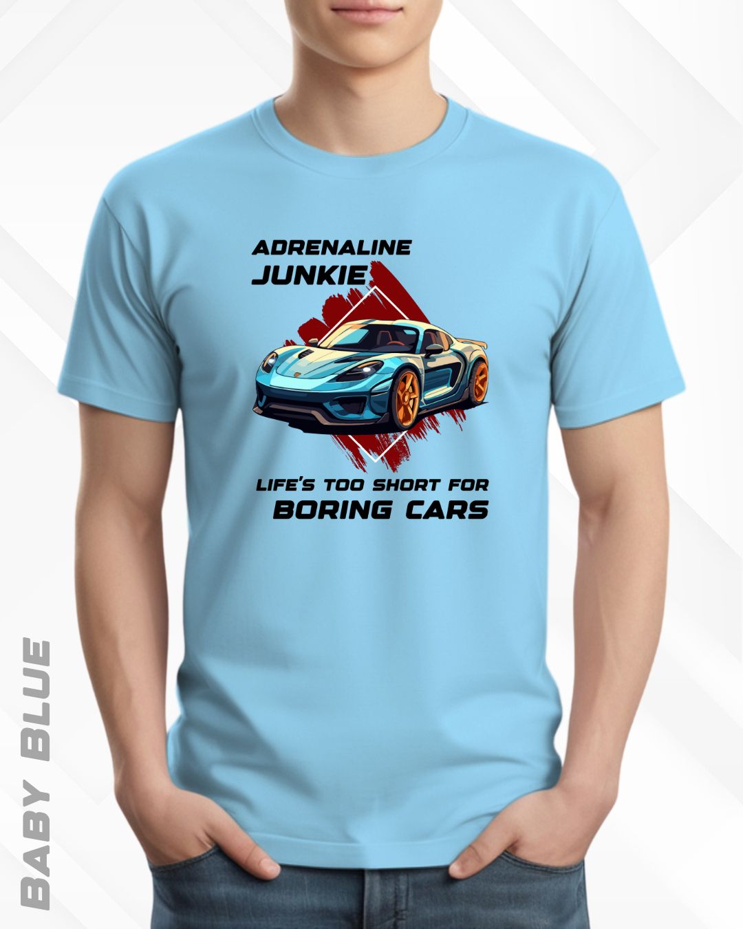 ADRENALINE JUNKIE TEE - LIGHTER SHADES