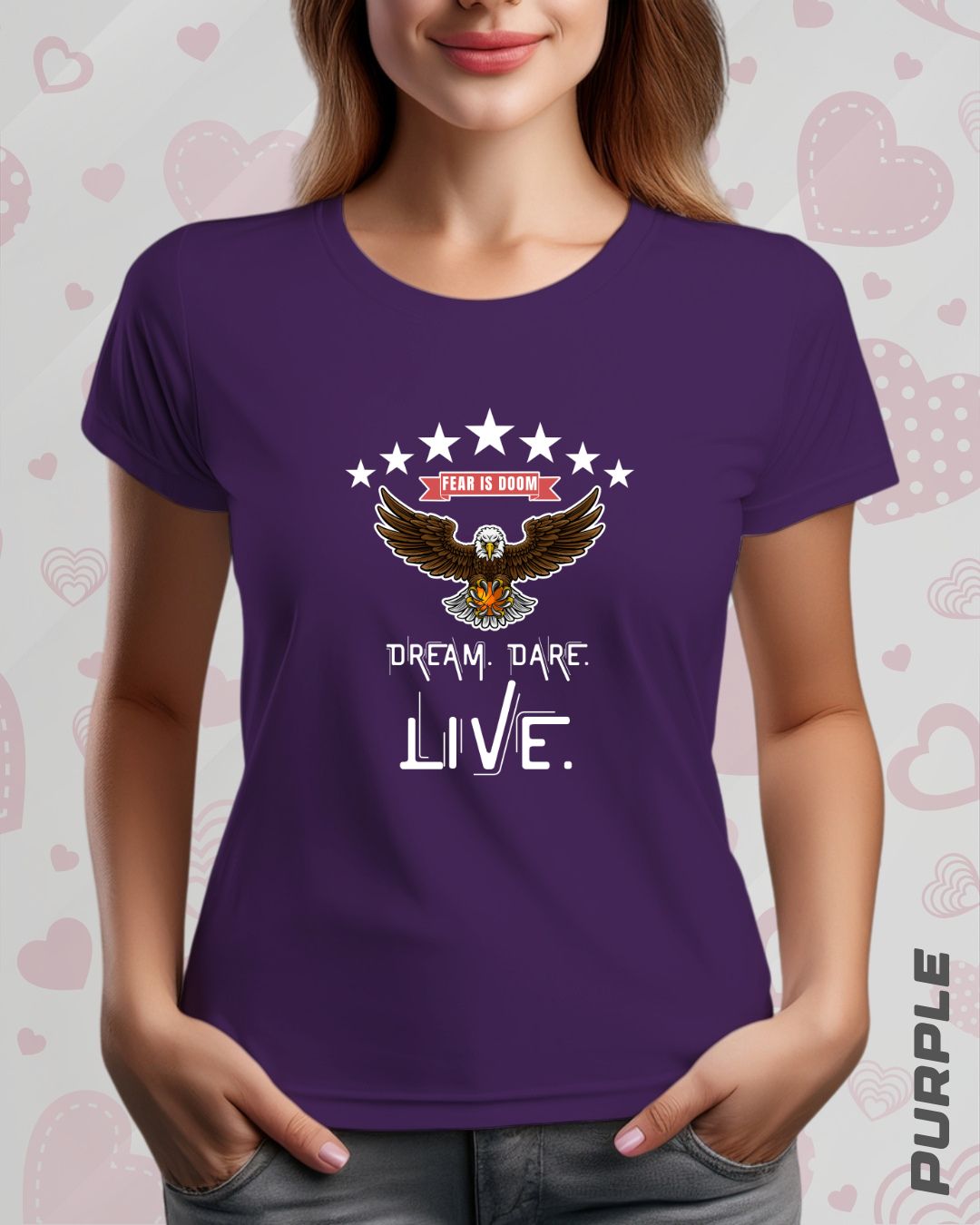 DREAM DARE LIVE TEE - DARKER SHADES