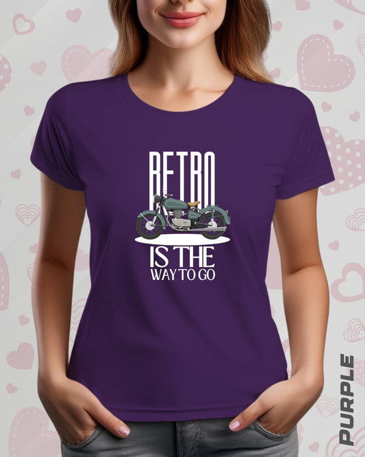 GO RETRO TEE - DARKER SHADES