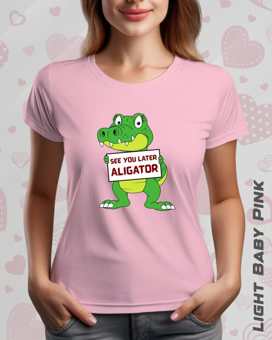 ALIGATOR TEE - LIGHTER SHADES
