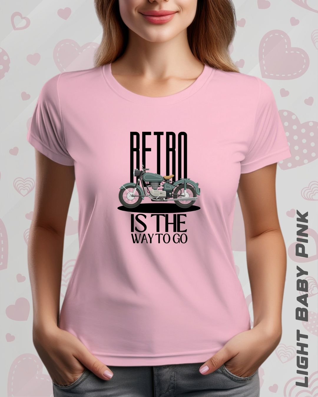 GO RETRO TEE - LIGHTER SHADES
