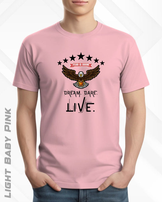 DREAM DARE LIVE TEE - LIGHTER SHADES