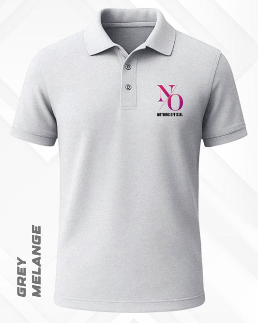 NOTHING OFFICIAL POLO T-SHIRT - LIGHTER SHADES
