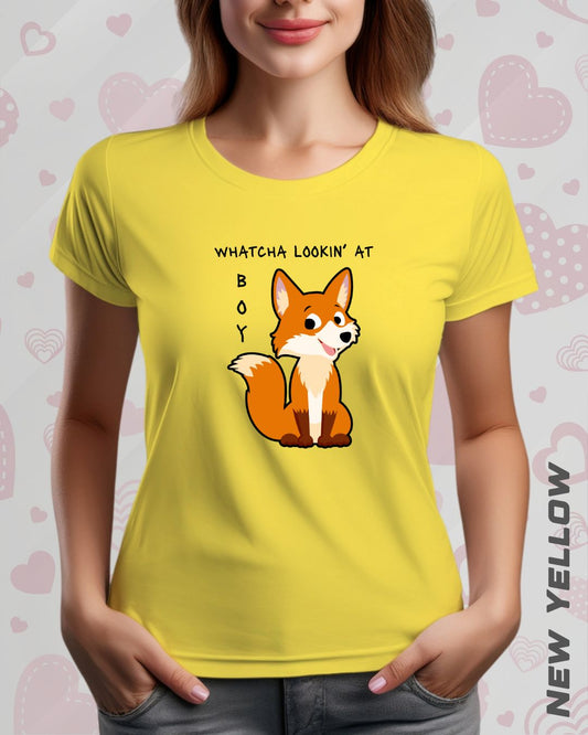 FOXY GLARE TEE - LIGHTER SHADES