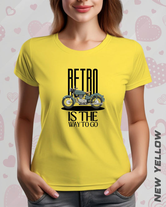 GO RETRO TEE - LIGHTER SHADES