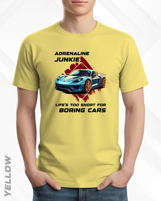 ADRENALINE JUNKIE TEE - LIGHTER SHADES