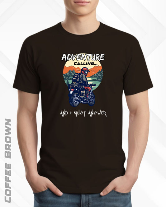 ADVENTURE CALLING TEE - DARKER SHADES