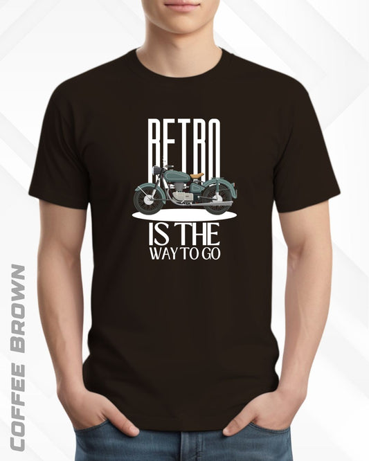 GO RETRO TEE - DARKER SHADES