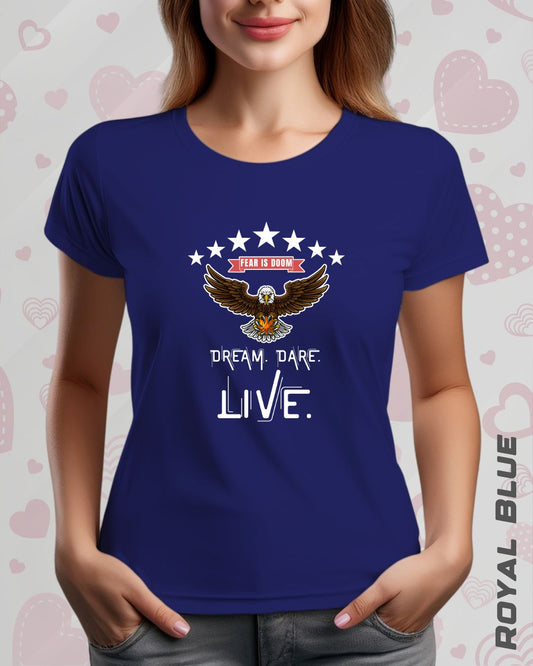 DREAM DARE LIVE TEE - DARKER SHADES