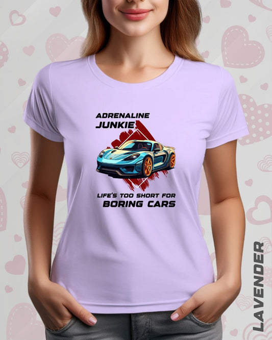ADRENALINE JUNKIE TEE - LIGHTER SHADES