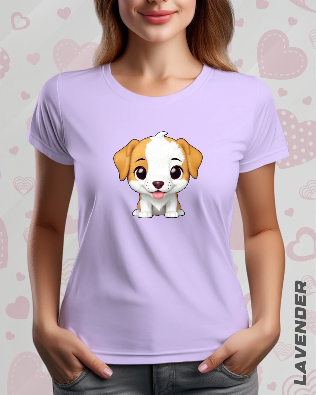 PUPPYLICIOUS TEE - LIGHTER SHADES
