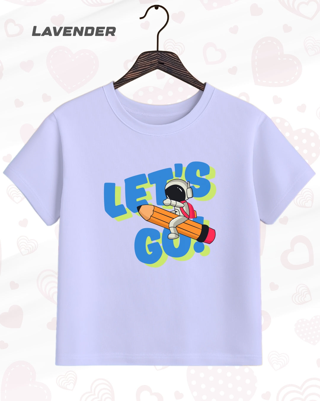 LET'S GO TEE - LIGHTER SHADES