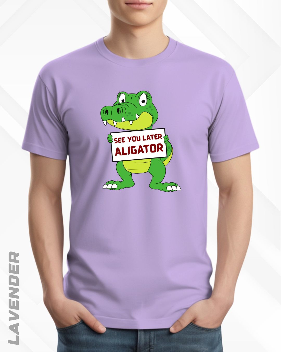 ALIGATOR TEE - LIGHTER SHADES