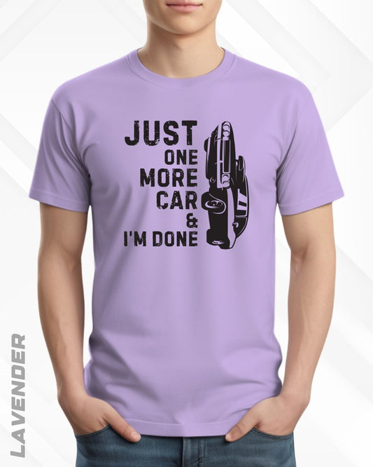 ONE LAST CAR TEE - LIGHTER SHADES