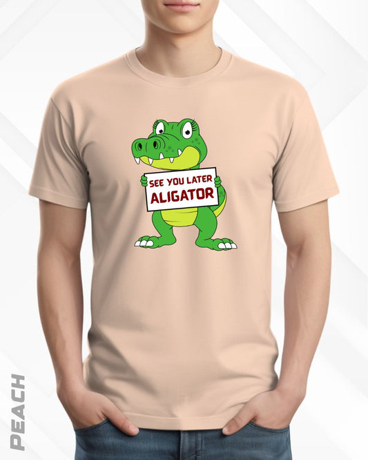 ALIGATOR TEE - LIGHTER SHADES