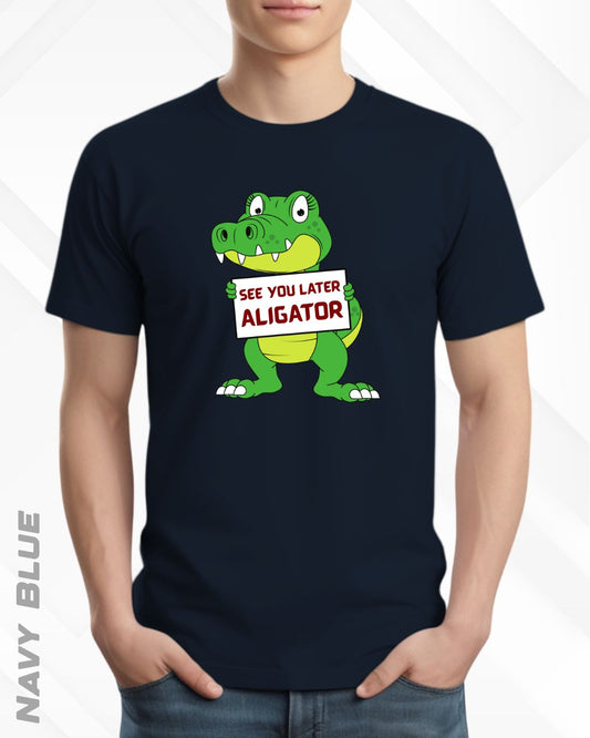 ALIGATOR TEE - DARKER SHADES