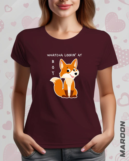 FOXY GLARE TEE - DARKER SHADES