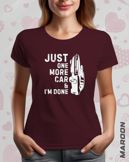 ONE LAST CAR TEE - DARKER SHADES