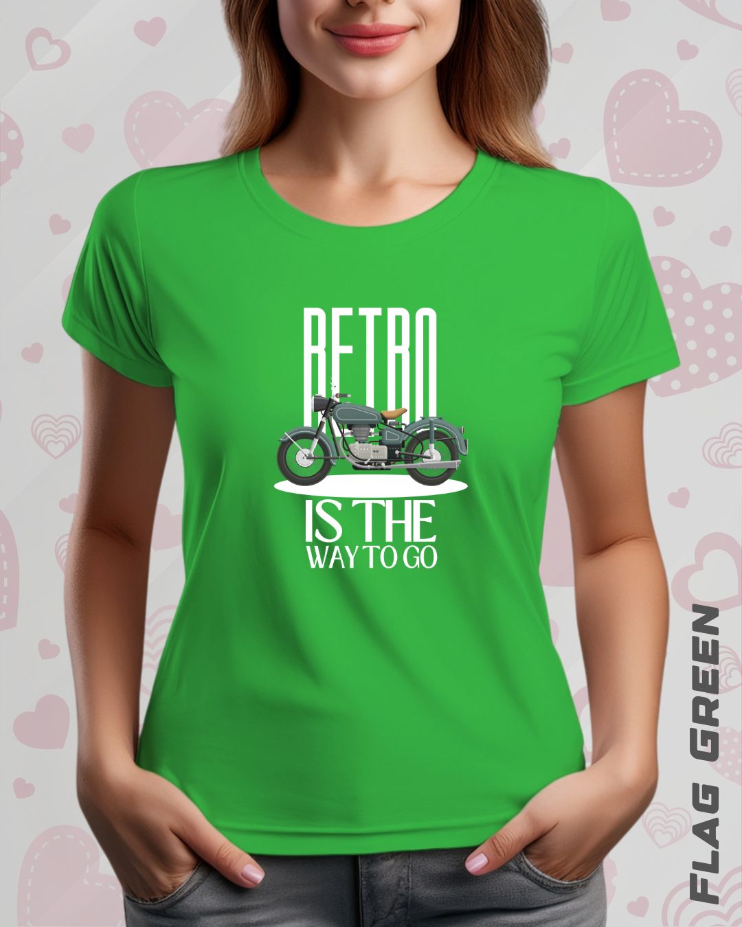 GO RETRO TEE - DARKER SHADES