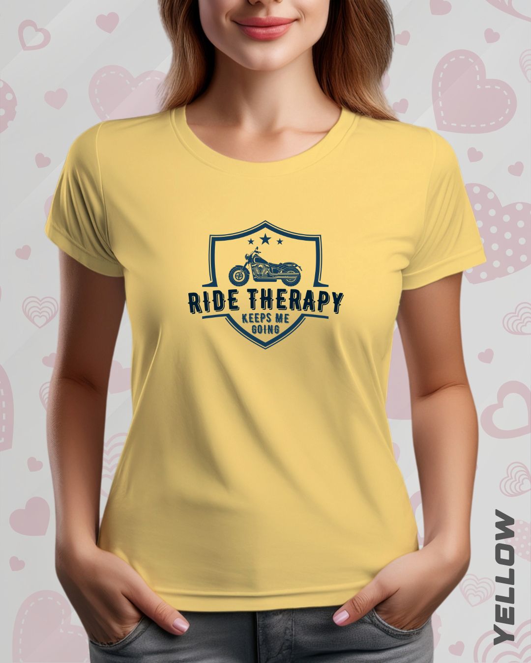 RIDE THERAPY TEE - LIGHTER SHADES