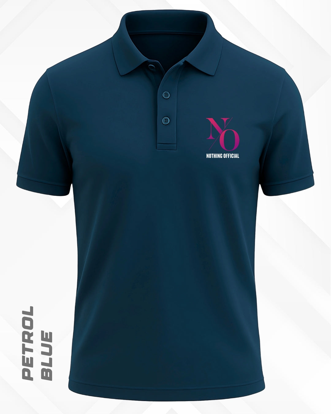NOTHING OFFICIAL POLO T-SHIRT - DARKER SHADES